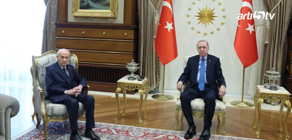 Cumhurbaşkanı Erdoğan ile Bahçeli kritik gelişmeler öncesi Beştepe