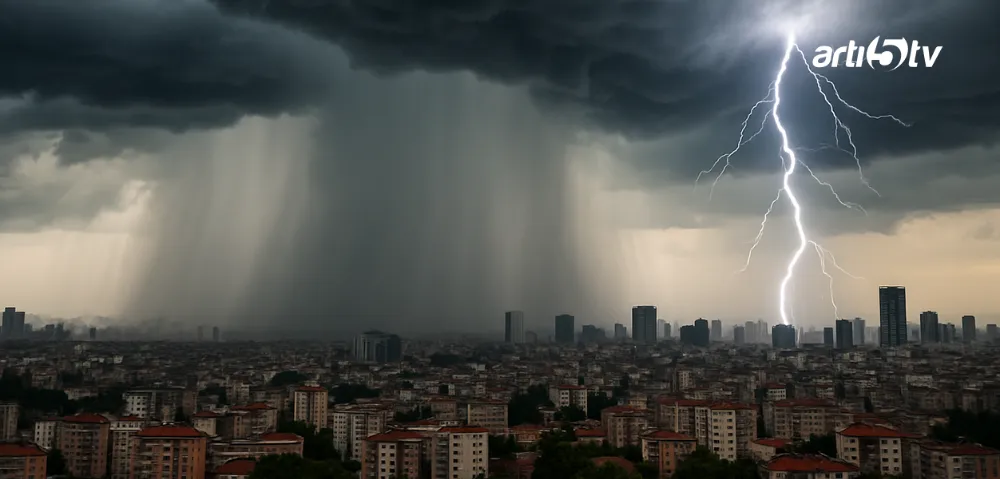 Meteoroloji’den Uyarı Üstüne Uyarı! Fırtına, Sağanak ve Sıcaklık Düşüşü Kapıda