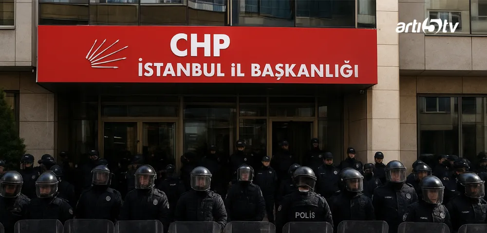 CHP İstanbul İl Başkanlığı Önünde Gerilim: Polis Ablukası, Protestolar ve Siyasi Kriz